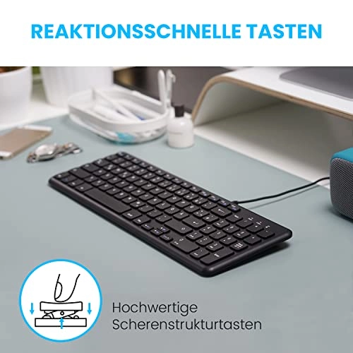 PERIBOARD-213 - QWERTZ Wired