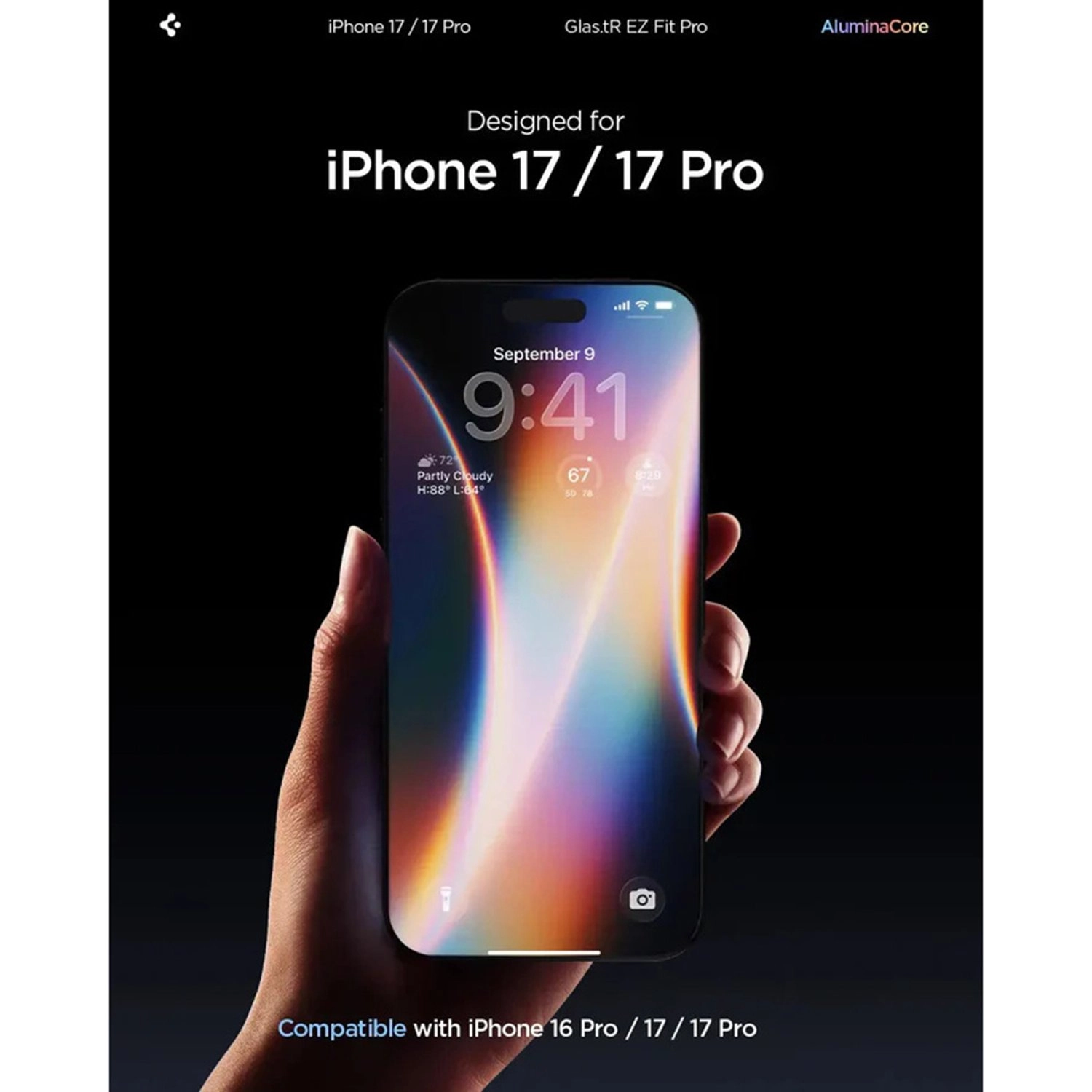 EZ Fit Pro - iPhone 17 Pro Tempered Glass