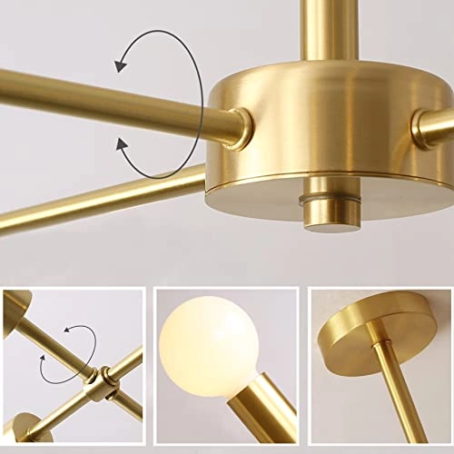Sputnik Chandelier - 18 Bulb E27 100 cm