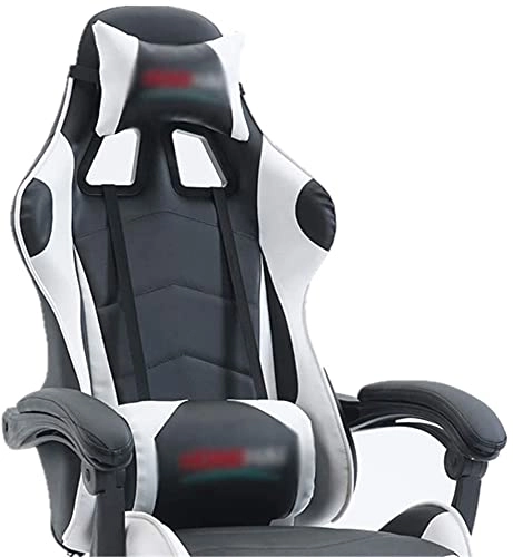 Desk Chair - PU Leather Brown High Back