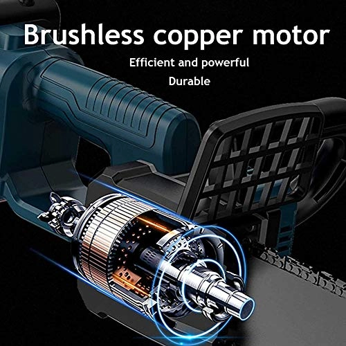 Mini Electric Cordless Chainsaw - 8 inch Brushless 3.0AH