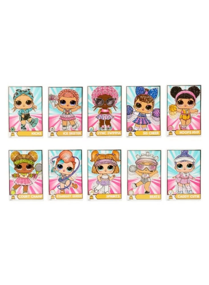 Sports Stars Series 7 - Sidekick 8 surprises Ages 3+