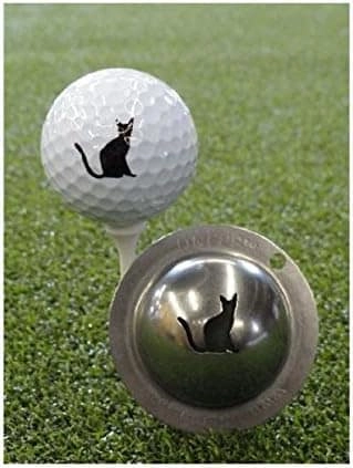 Tin Cup Custom Marker Alignment Tool - Golf Ball Nine Lives