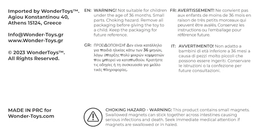 Magnetic Building Blocks - 100 pcs