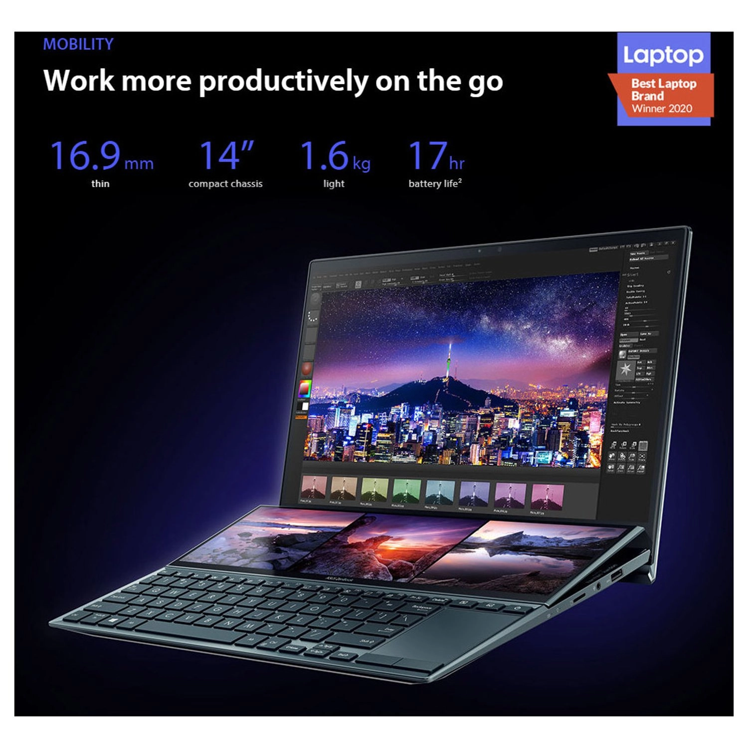 Zenbook UX482EG - 14'' i7-1165G7 16GB 1TB SSD