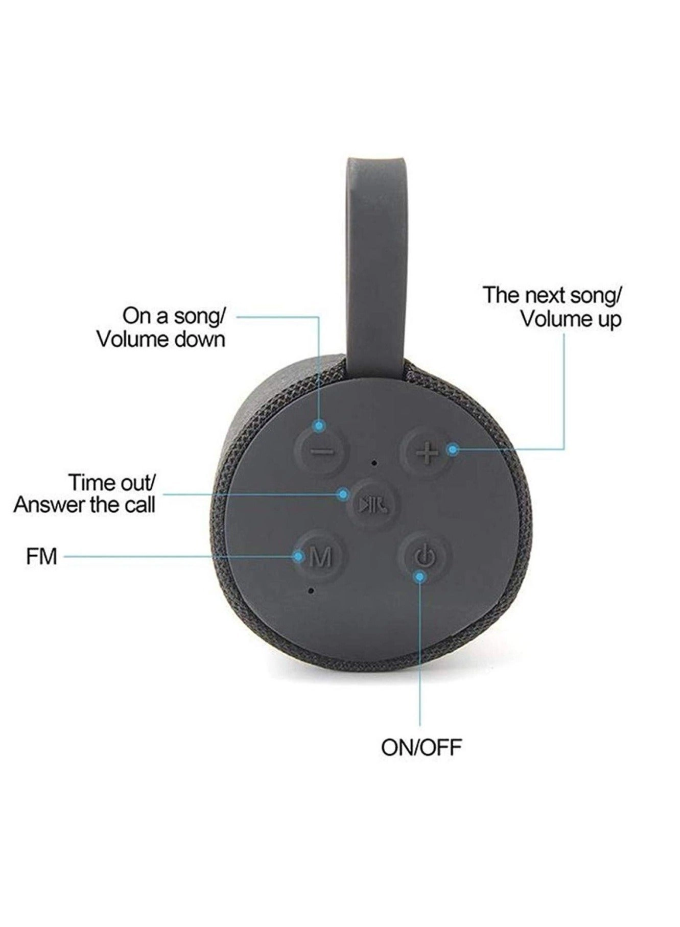 Portable Bluetooth Speaker - FM Radio
