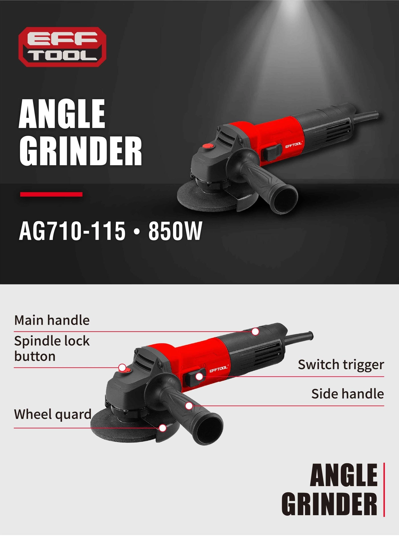 Angle Grinder - 115mm