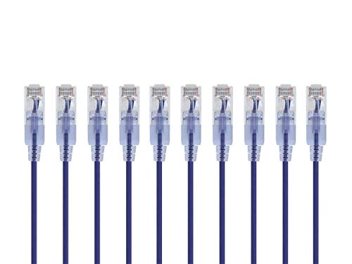 Monoprice Cat6A SlimRun Series Ethernet Cable - 2ft