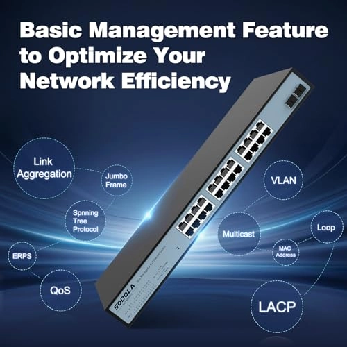 24X2.5G+2X10G SFP+(Managed) - 26-ports