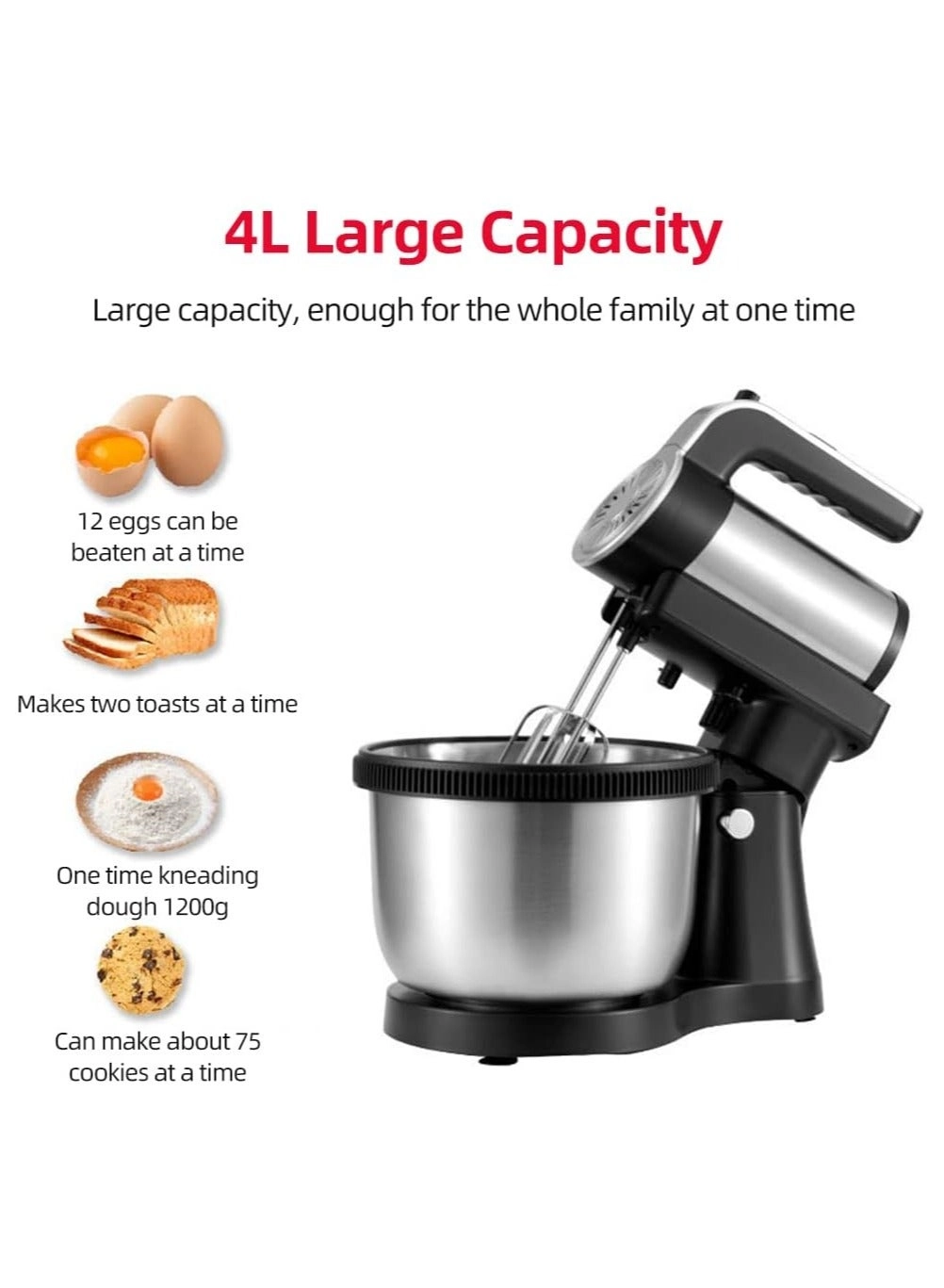 Stand Mixer - 1000W