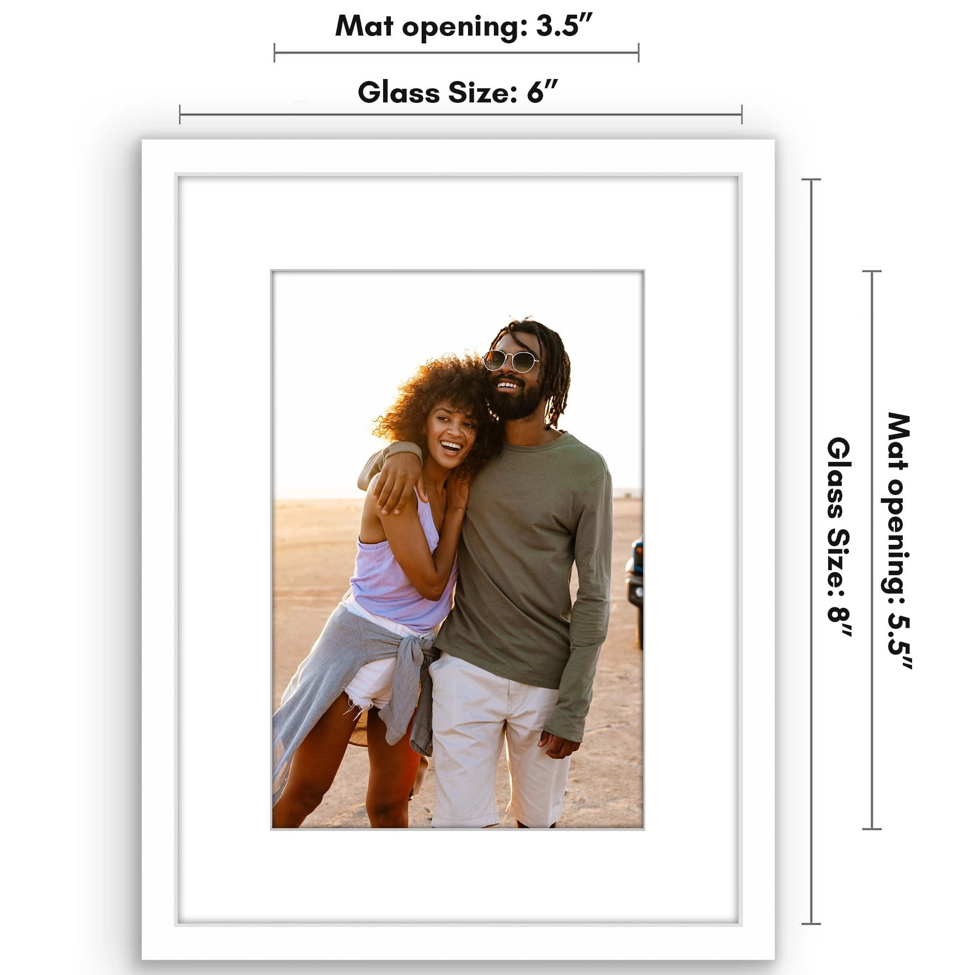 Picture Frame - 6x8 1.0 Count
