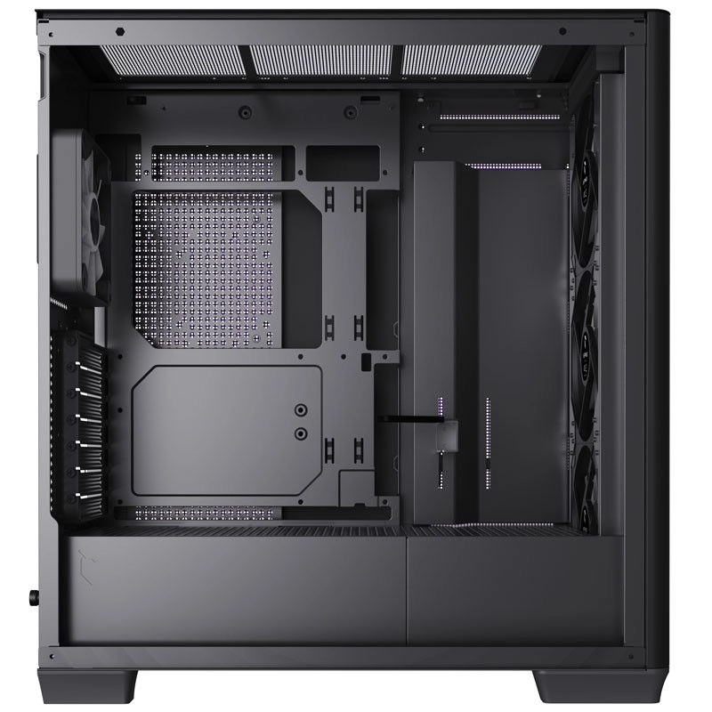 C1 - full tempered glass panel Mid Tower