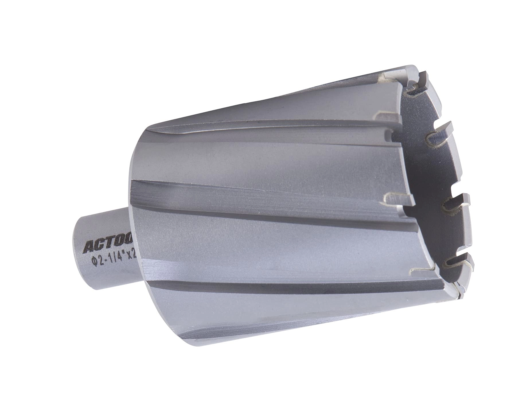 ACTOOL TCT annular cutter - 2-1/4'' steel stainless steel titanium hardened steel rail steel