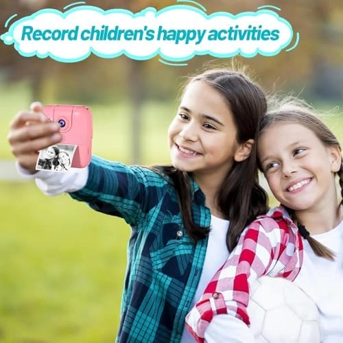 Kids Instant Camera Print Refill Paper - 9 rolls 2.2in × 23ft