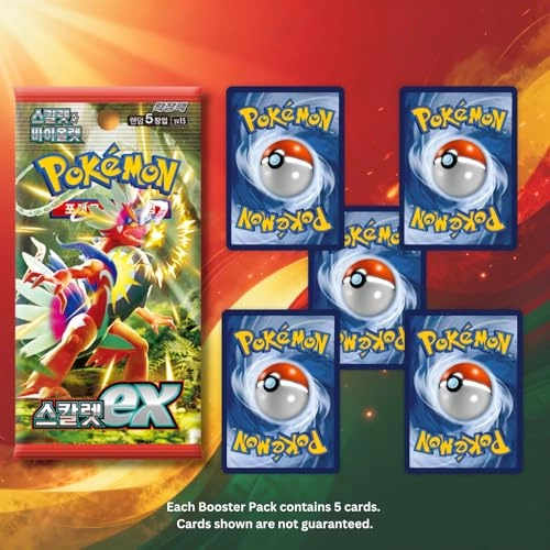 Pokemon Scarlet and Violet Base Set Violet Ex Korean Booster Box - Korean 30pcs