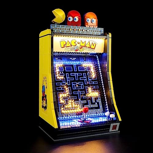 LED Light Kit for LEGO Icons PAC Man Arcade 10323 - Movie 4.5-5V