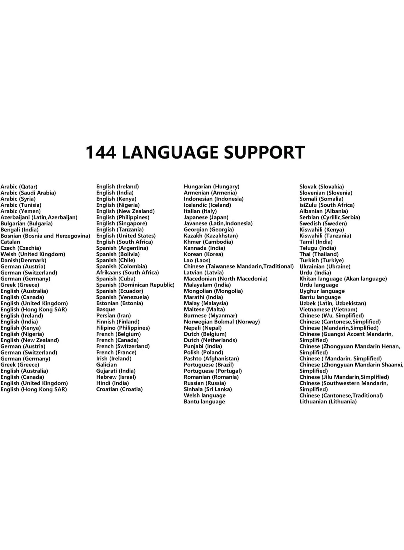 AI Dynamics Sonic OWS AI Translator - Wireless Earbud