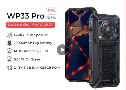 WP33 Pro - 24GB 256GB