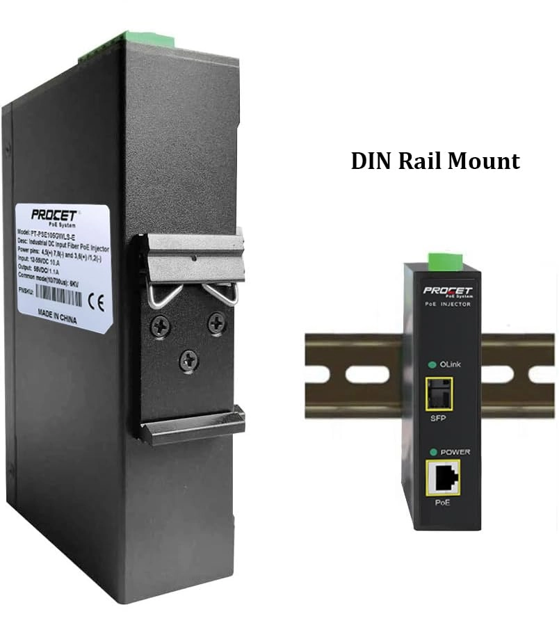 PT-PSE105GW-E-10 - 55V 60W 2 PoE pairs IEEE802.3bt 2.5GbE/5GbE/10GbE
