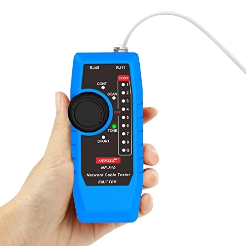 NF-810 - RJ11 RJ45 CAT5 CAT6 Wiremap PoE TEL