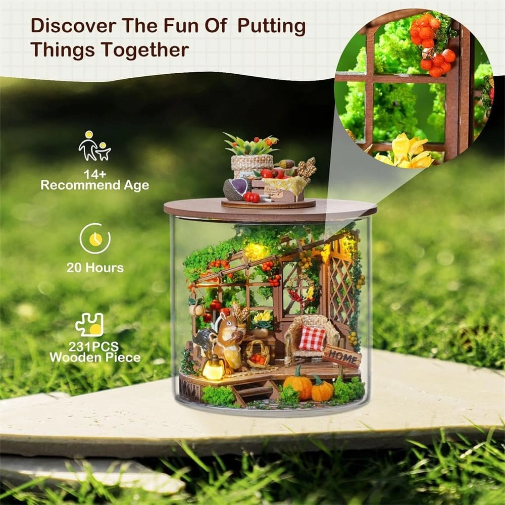 Miniature Dollhouse Kit - 1:24