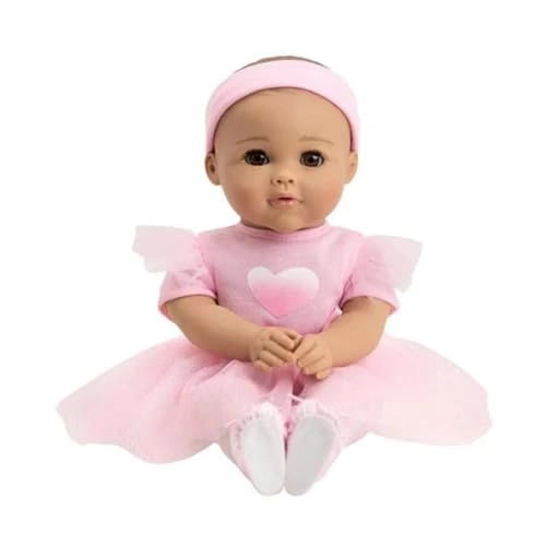 Clara Ballerina Baby Doll - 13 inch Medium Skin Tone