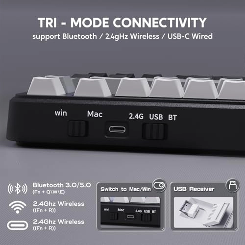 ATTACK SHARK M86 -  Wired/Wireless