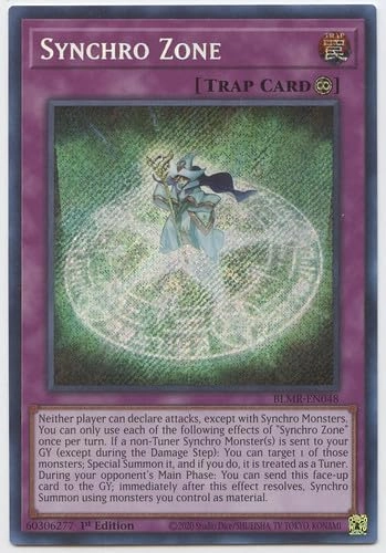 Yu-Gi-Oh! Synchro Zone BLMR-EN048 - 1st Edition - Secret Rare