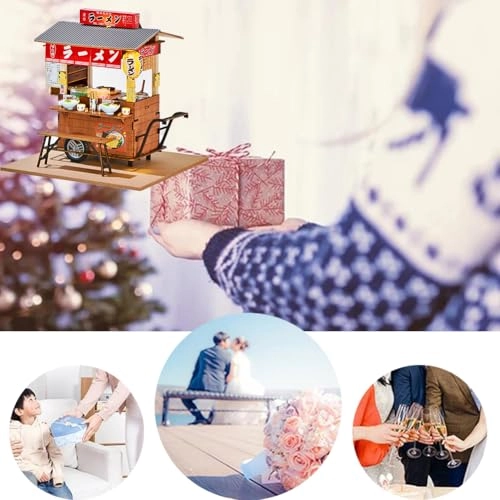 3D Wooden Puzzle Bookshelf Insert - Library of Books 1:24