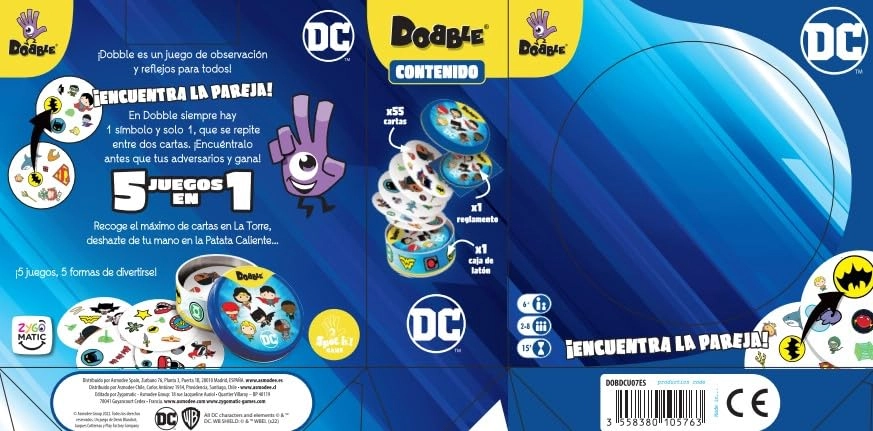 Dobble: DC Universe - Card Game (Spanish)