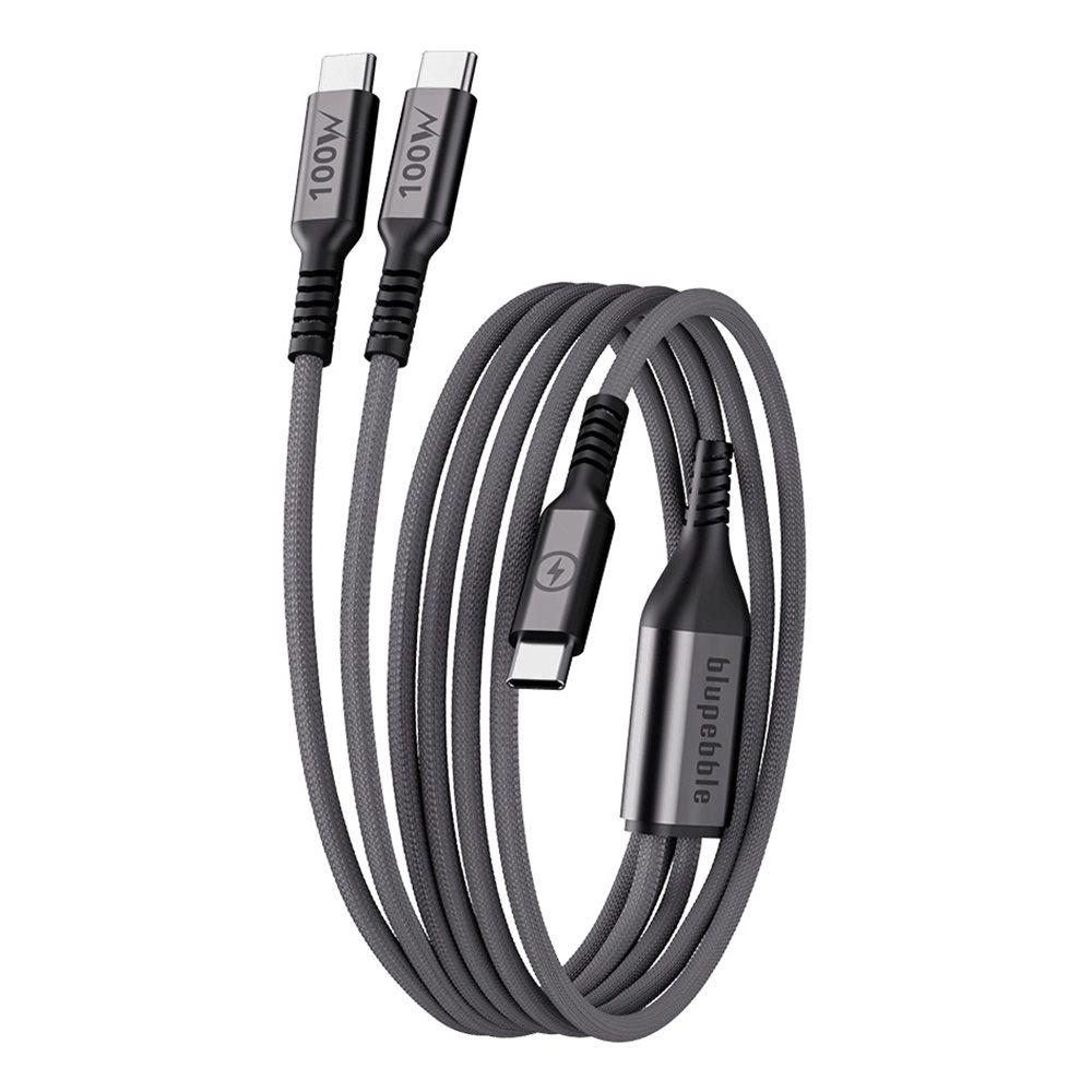 blupebble PowerFlow 100W Cable USB-C to USB-C 1.2m