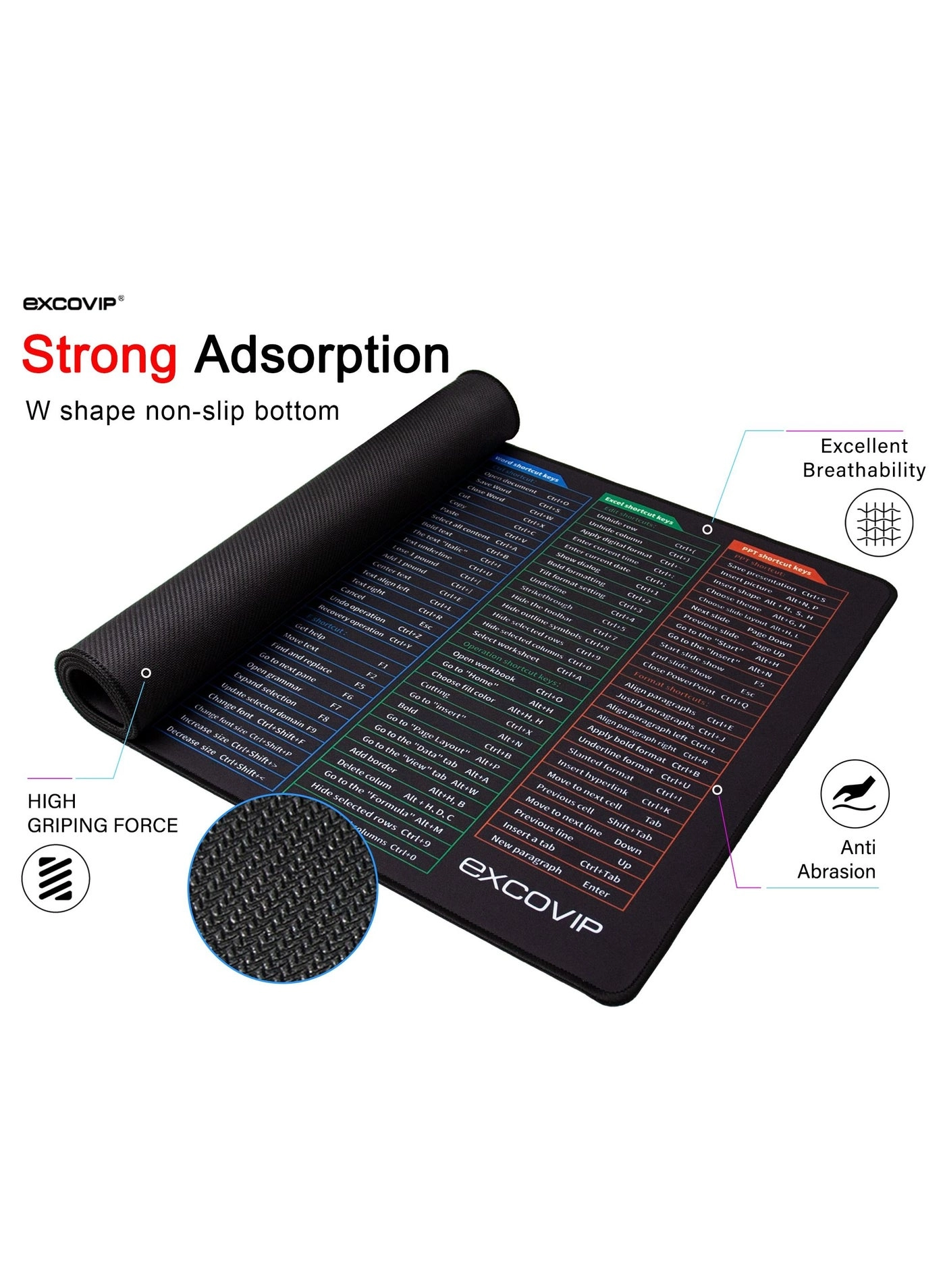 Extended XXL Gaming Mouse Pad - 90x40 cm