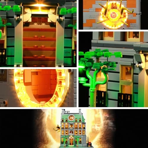 Lighting Kit 76218 - Plastic Sanctum Sanctorum less than 5V for LEGO Sanctum Sanctorum 76218