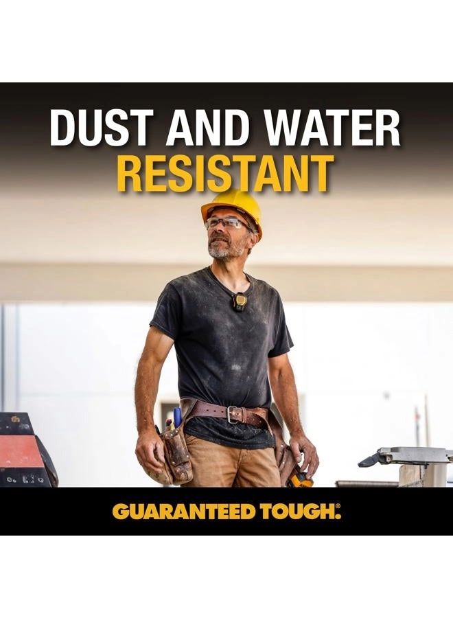 Wearable Bluetooth Speaker - Clip-On Wireless Jobsite Pro