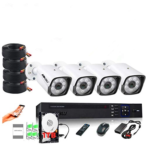 4CH DVR + Bullet Camera - 8pcs 1080P/2.0MP