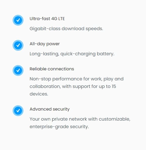 MiFi 8000 - 4G LTE 802.11ac GIGABIT