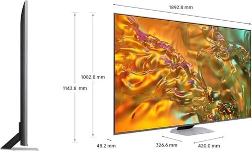 (Renewed) QE85Q80DATXXU-cr - 85 inch
