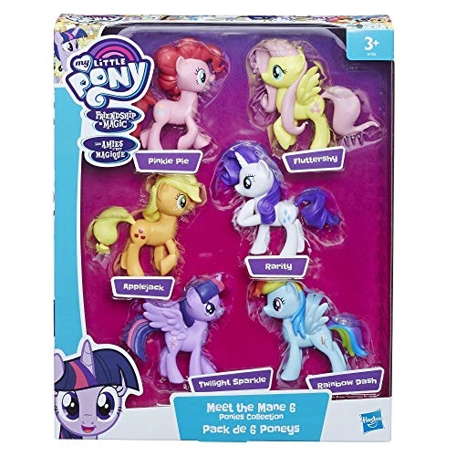 Twilight Sparkle + Pinkie Pie + Rainbow Dash + Rarity + Fluttershy + Applejack - My Little Pony: Friendship is Magic