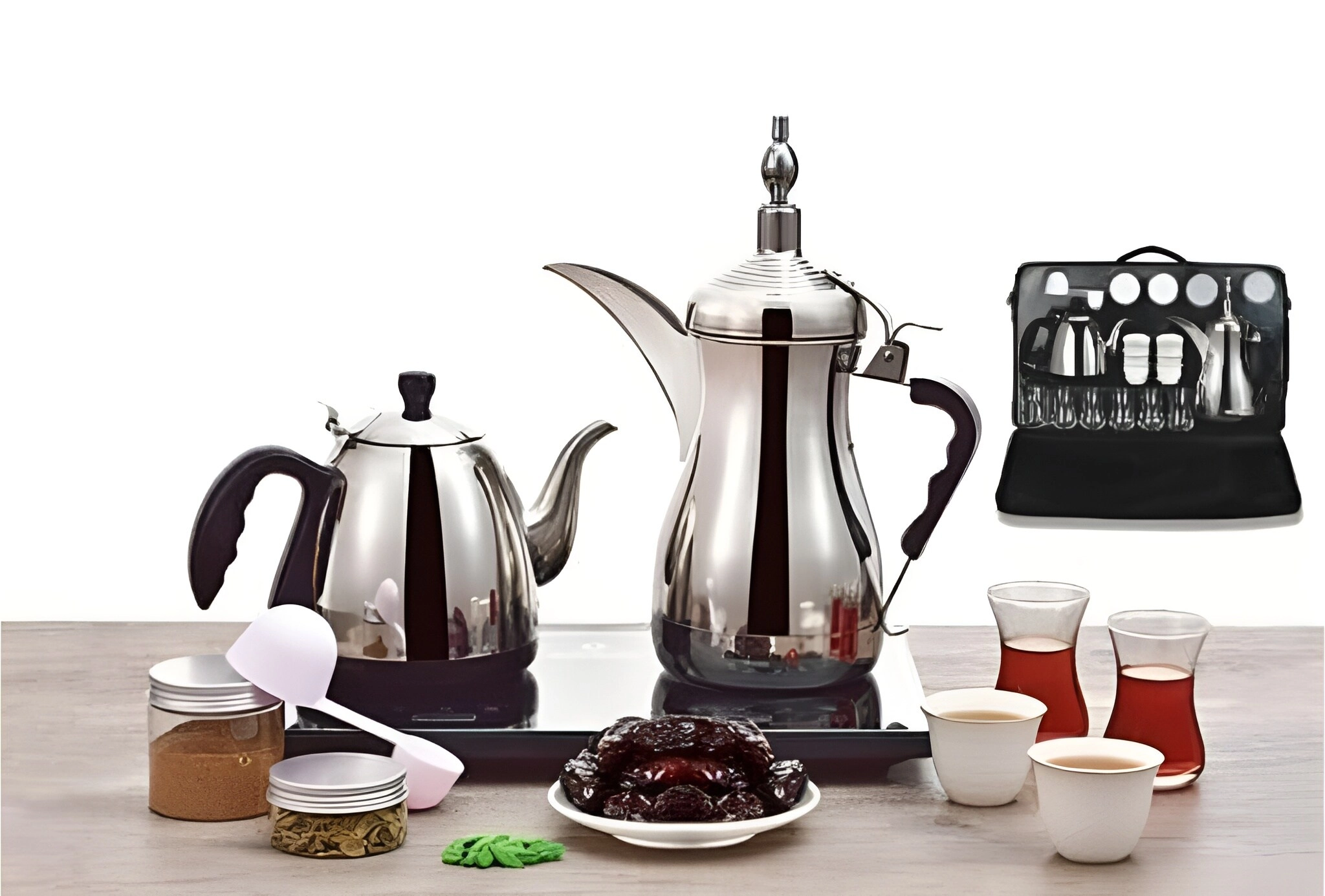 Havenix Arabic Coffee Maker Set - Dallah Style Portable