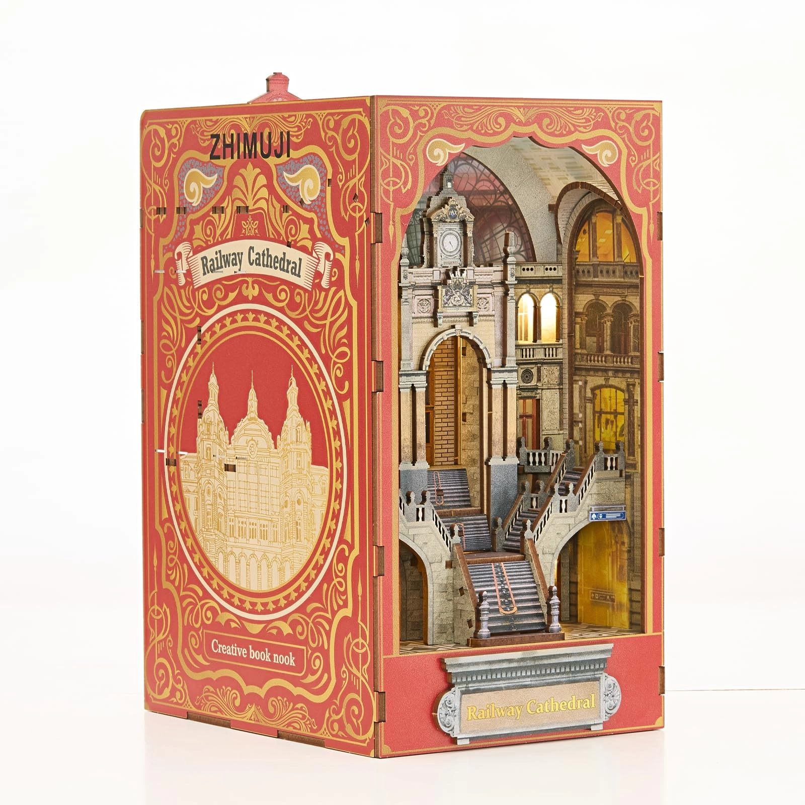 ZHIMUJI Book Nook Kit - Magic House