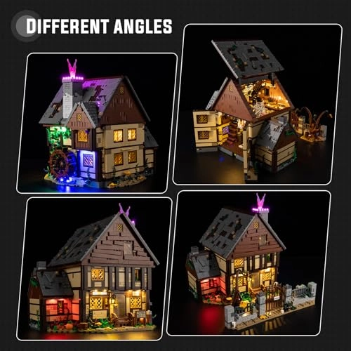 LED Light Kit - Compatible with Lego 21341 Remote Control Multi-Light Effect Sequence