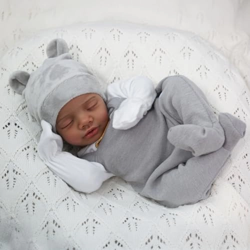 Shane Reborn Baby Doll - 18 Inch Vinyl African American Ages 3+