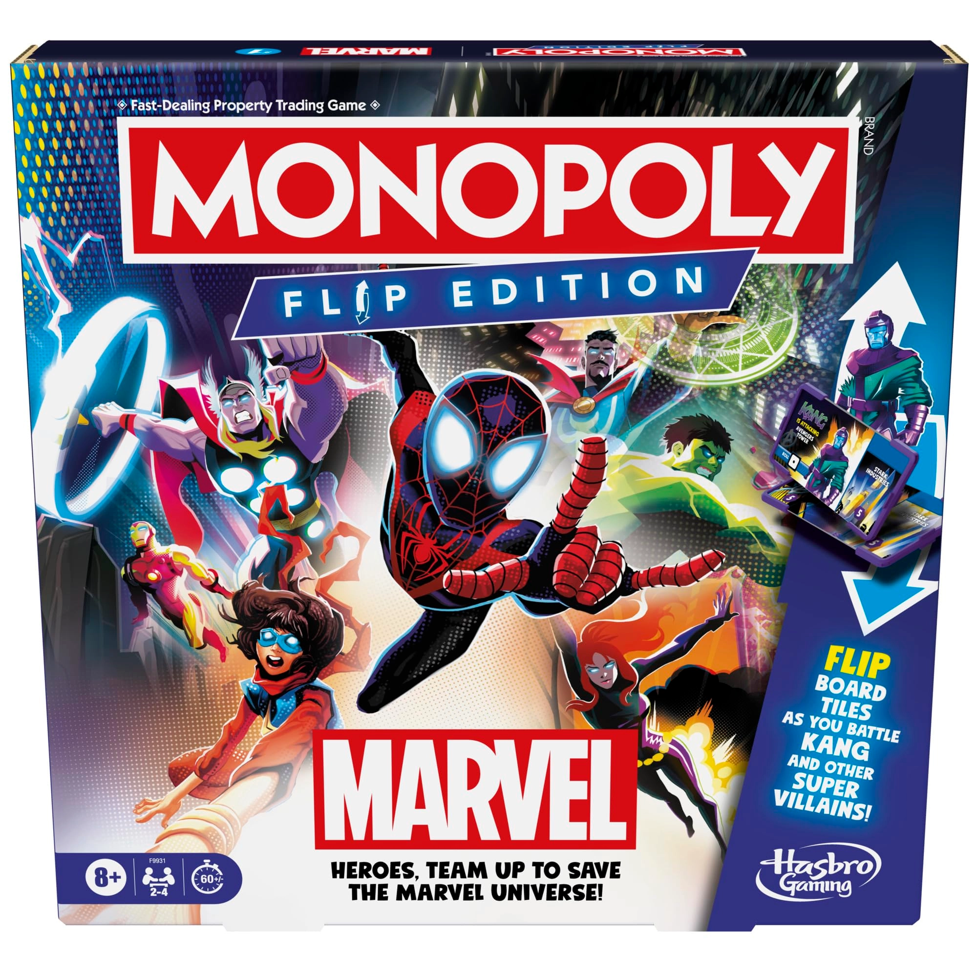 Monopoly Flip Edition: Marvel