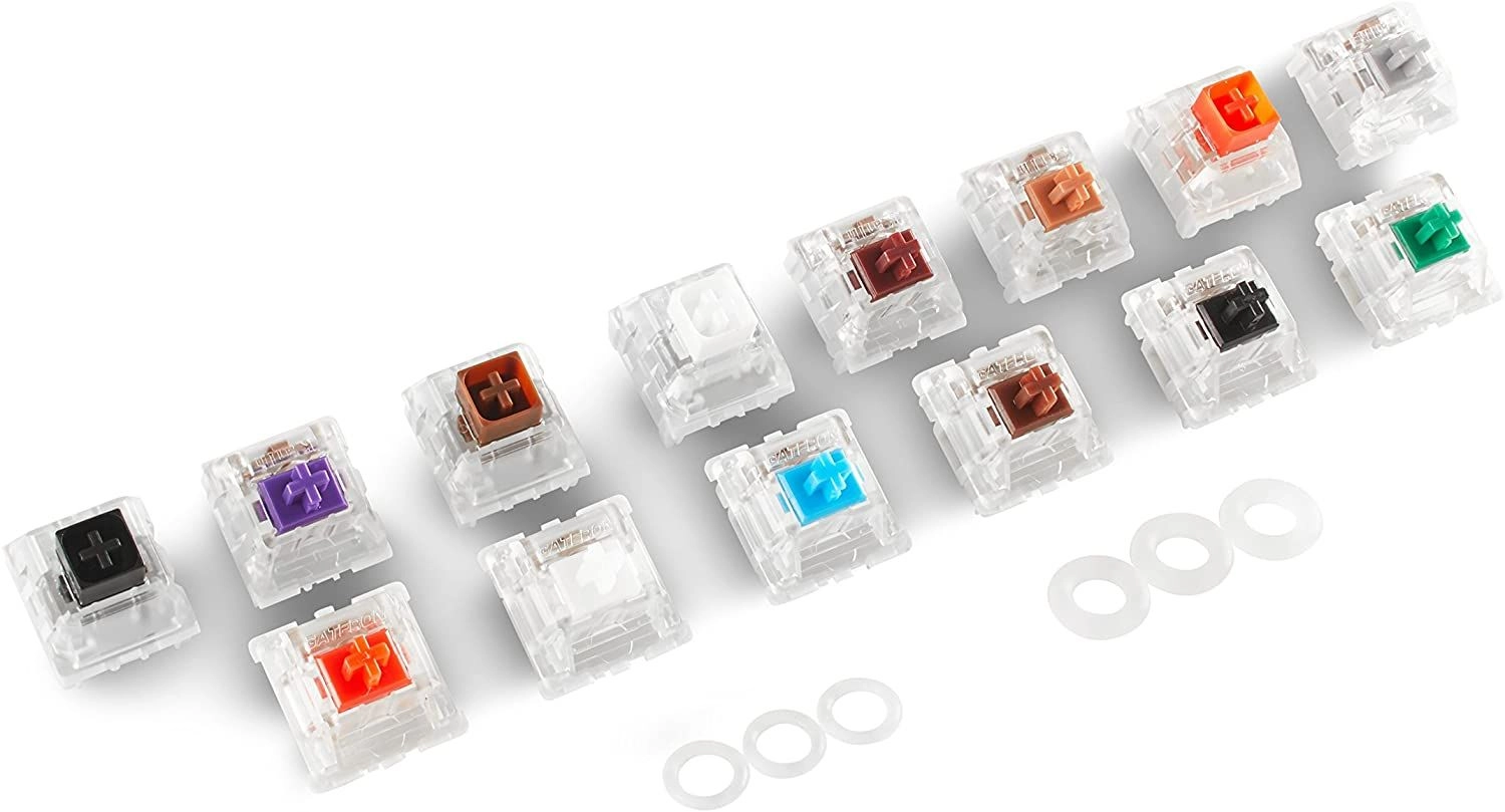 Glorious PC Gaming Race Keyboard Switch Sample Pack - 14 Pack