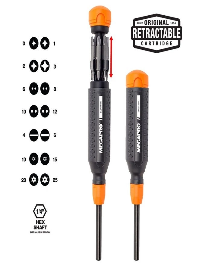 151ELEV-CH/OR Multi-Bit Screwdriver (15 Pcs)