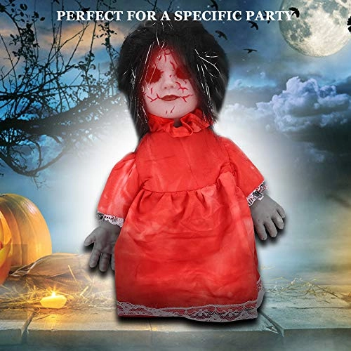 Scary Walking Doll - walking ghost baby 1 x Doll about 30 x 20 cm/ 11.8 x 7.9 inches