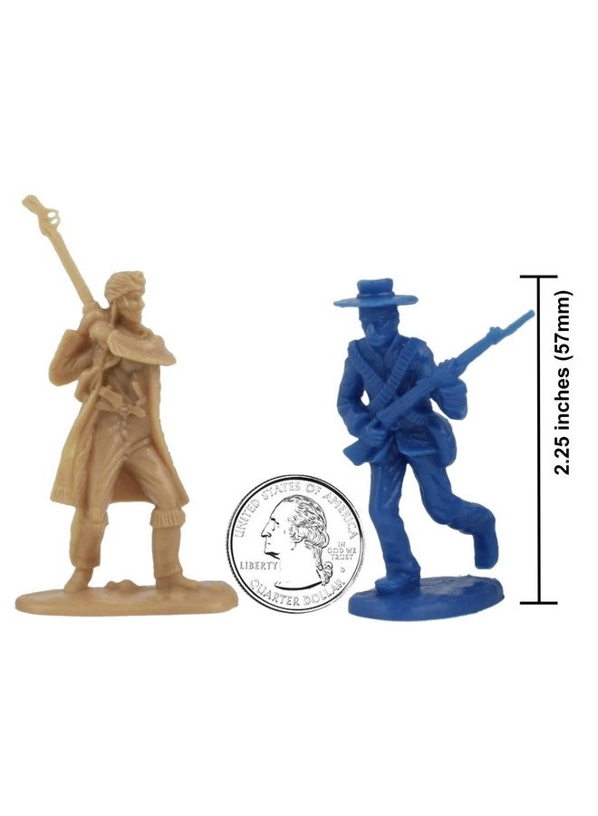 The Alamo Plastic Army Men - Texas vs. Mexico 37pcs