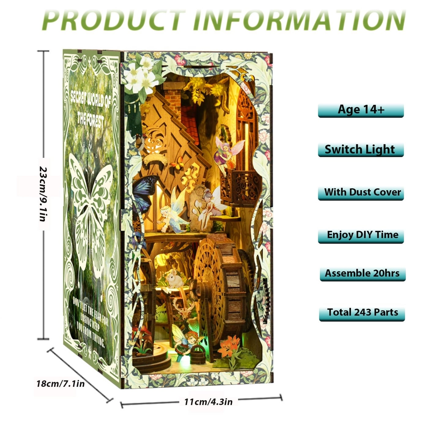 Book Nook - Building, Fantasy 1:12