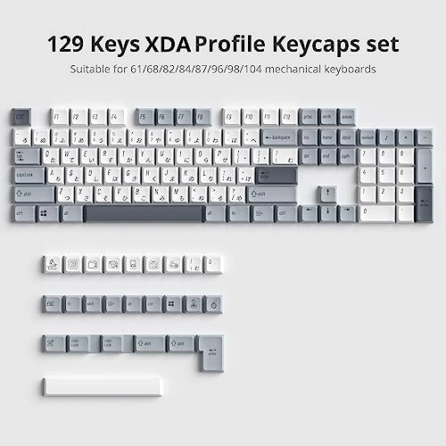 PBT keycaps - ANSI ISO