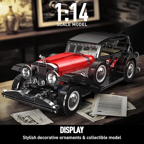 Vintage Car Model - Static Version Black